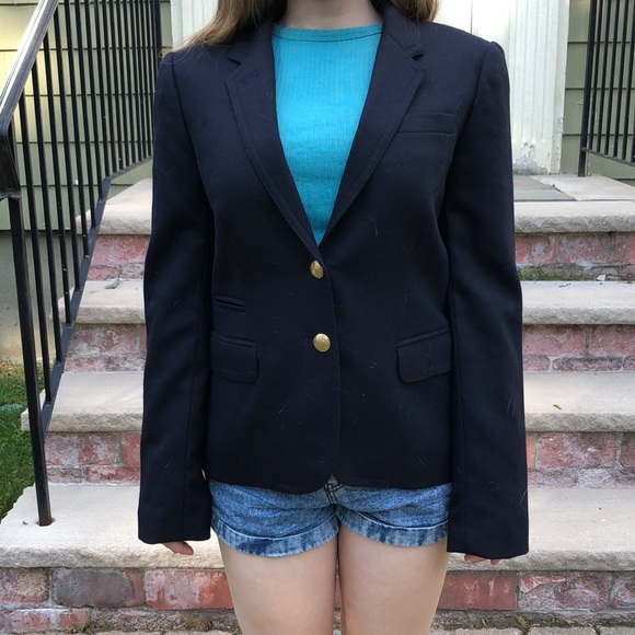 J. Crew 6 navy blazer - Picture 1 of 6